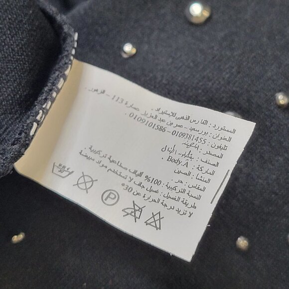 SEQUIN Black Stretchy Leggings - One Size Fits Most - Picture 9 of 12